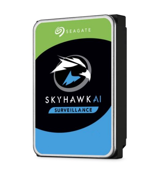  <b>3.5" Surveillance Drive:</b> 16TB  SkyHawk AI, SATA 6Gb/s, 256MB Cache designed for NVRs with artificial intelligence (AI)  
